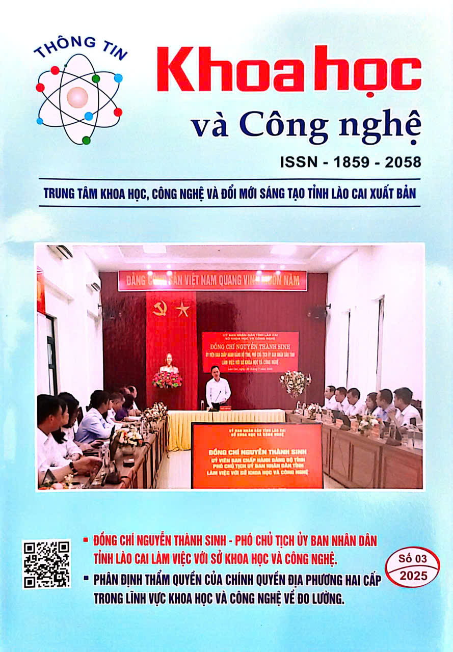 Bản tin Thông tin Khoa học và Công nghệ số 03 năm 2025